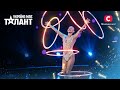 Зрелищное шоу с обручами – Україна має талант 2021 – Выпуск 6