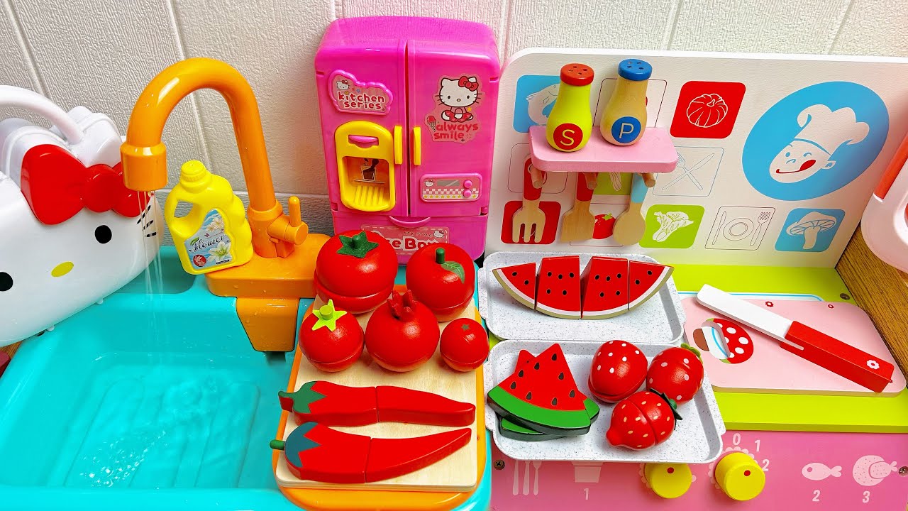 19 Minutes Satisfying With Unboxing Hello Kitty Kitchen Playset Collection ASMR || Review Toys