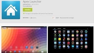 Apex Launcher Android App Setup & Review screenshot 3