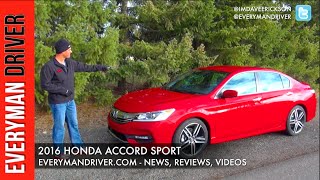 Here's the 2016 Honda Accord Sport on Everyman Driver