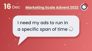 Marketing Scale Advent Calendar: How to use schedule rules at RedTrack to get the best outcome.