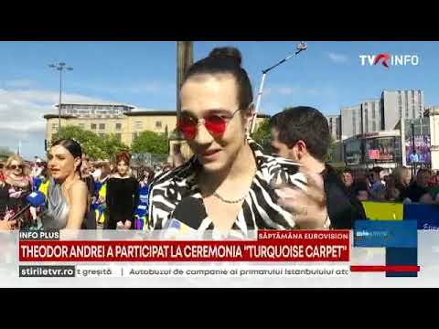 Ceremonia "covorului turcoaz" de la Eurovision