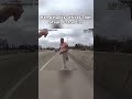 Bodycam Captures Shocking Patrol Car Theft on Highway
