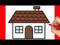 HOW TO DRAW A HOUSE EASY