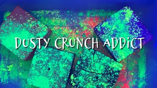 Dyed gym chalk| Biohazard ☣️  theme| ASMR 🎧| this went all wrong| oddly satisfying| Stress relief screenshot 3