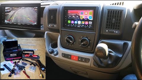 Van Conversion #7 Atoto A6 Pro head unit & Reversing cam. Full installtion.