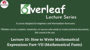 How to Executes Different Mathematical Fonts in Overleaf|Mathematical Fonts in LaTex|Different Font