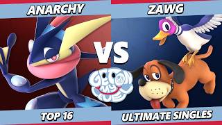 GOML 2026 - Anarchy (Greninja) Vs. zawg (Duck Hunt) Smash Ultimate - SSBU screenshot 2