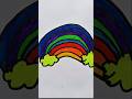 Essay rainbow 🌈 drawing for kids #art #mydoodleworld
