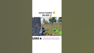 Server hacker 36 kill 🤯 #bgmishorts #bgmihacker #serverhacker #shortsfeed #shortvideo #pubgshorts
