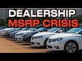 Dealers Can&#39;t Sell Below MSRP