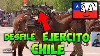 Desfile Militar De Chile 2025 - Burros Antiaéreos