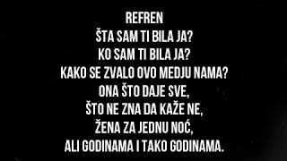 Goca Trzan - Zena za jednu noc (Tekst/Lyrics)