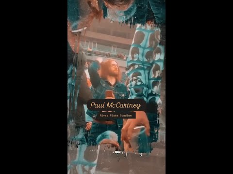 John Lennon attending Paul McCartney's shows in Argentina