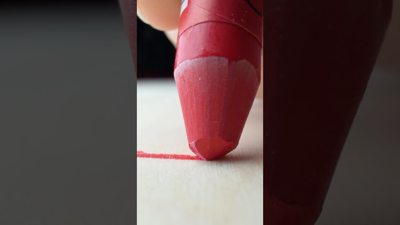 Can I draw a blob with watercolor crayons on a wooden panel?