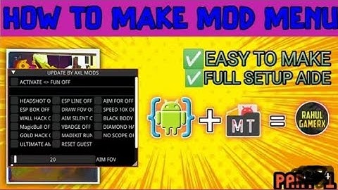 OB51 SRC SETUP🔥 HOW TO MAKE FREE FIRE MOD MENU HACK I FF MOD MENU SRC FF MAKE🤯 HACK ✅🔥🔥