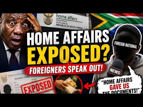South Africa Home Affairs Department Exposed For Allegedly Issuing Fake Documents To Foreigners
