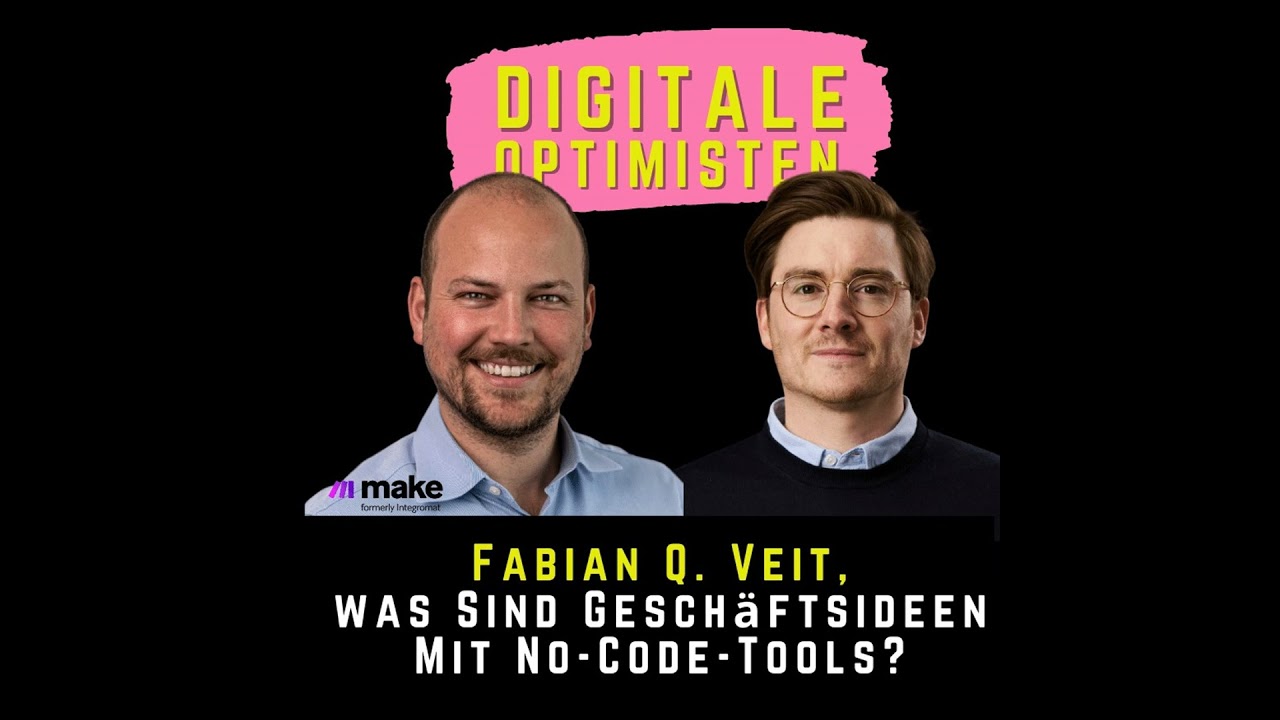 Geschäftsideen mit No-Code (mit Fabian Q. Veit, CEO make.com)