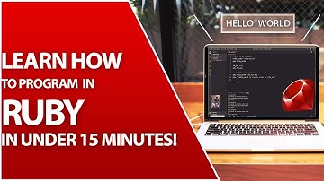 How To Install Ruby On Windows 10 And Create Hello World | Intro To Ruby Programming - Part 1