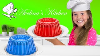 avelina amelia have fun with slime jello