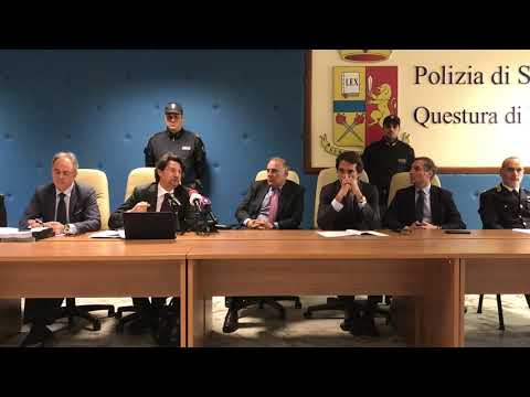 Operazione Eyphemos: la conferenza stampa in Questura