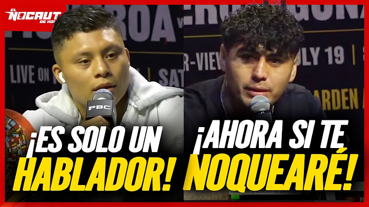 THIS WAS THE PRESENTATION OF THE REMATCH BETWEEN ISAAC PITBULL CRUZ VS. ANGEL TASHIRO FIERRO