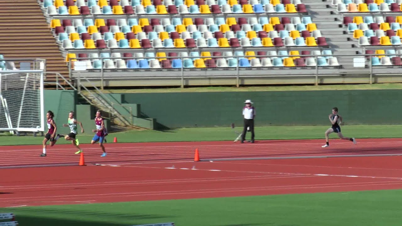 200M U15B Travis Iles 24.32 Qld Junior Championships 2015