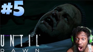 WTF IS A WENDIGO !?!?! (UNTIL DAWN WALKTHROUGH PART 5) !!!