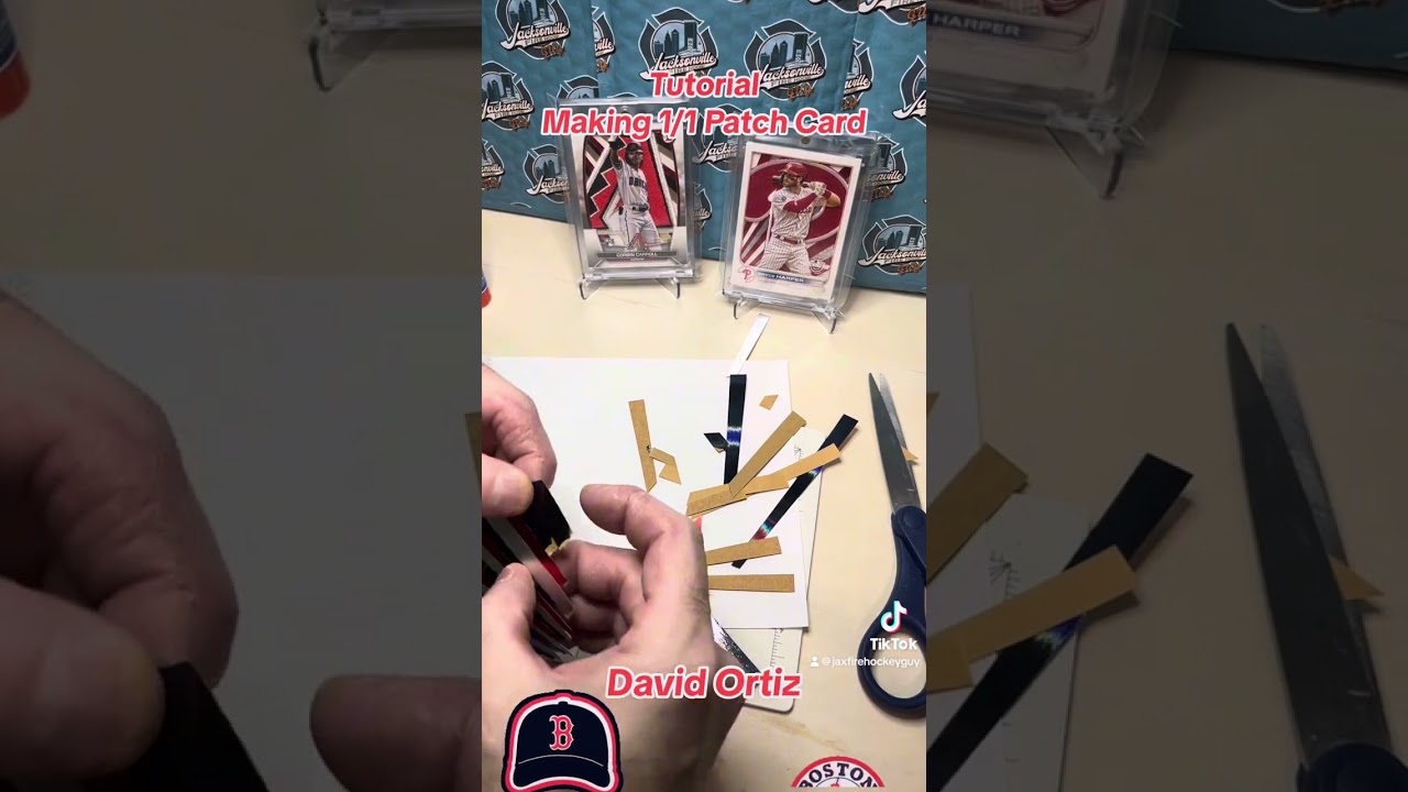 How to make a custom patch card - YouTube