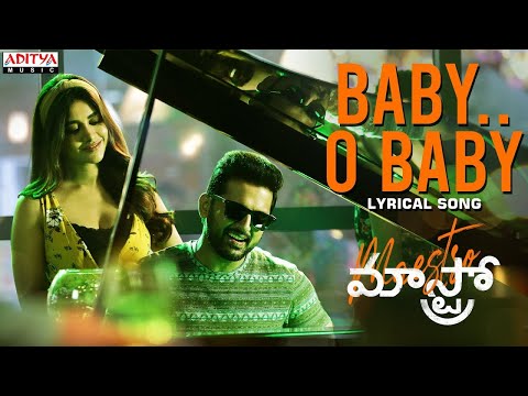 #BabyOBaby Lyrical | Nithiin | Merlapaka Gandhi | Sudhakar Reddy | Mahati Swara Sagar