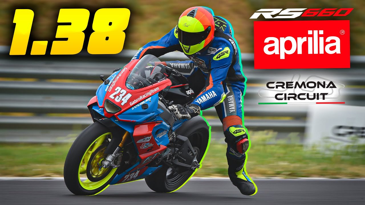 ONBOARD CREMONA | APRILIA RS660 | BEST LAP TROFEO MOTOESTATE