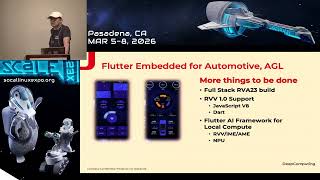 Scale 23x | Accelerating Open Automotive Innovation: Flutter on RISC V
