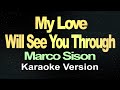 My Love Will See You Through - Marco Sison (Karaoke)