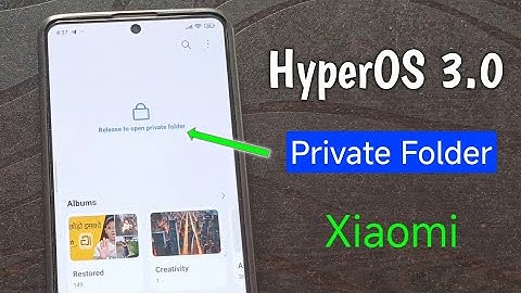 HyperOS 3.0 Private Folder | Mi Gallery | Private Album | MIUI | Redmi | Xiaomi
