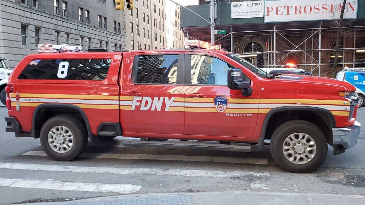 Brand New FDNY Battalion 8 Car On Scene Of A HazMat Incident In Midtown ...