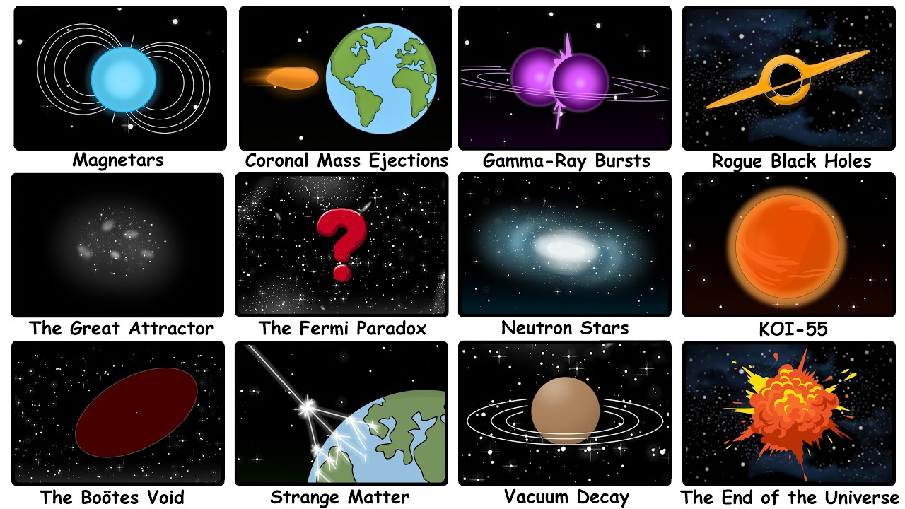 The Most Terrifying Things in Our Universe