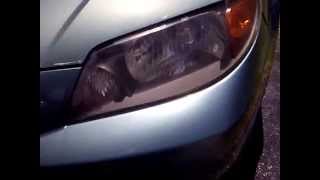 Mazda Protege Headlights Restoration