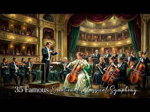 (NO ADS) 35 most Famous Classical | Symphonic Orchestral Non Stop Music | Vivaldi, Mozart, Bach