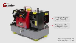 Latest Model PG-F4N Complex Grinding Machine (End Mill: Φ4-Φ14MM, Drill Bit: Φ3-Φ15MM)