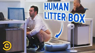 This Office Has Human Litter Boxes for Employees - Mini-Mocks