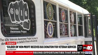Soldier On receives bus donation for veteran services