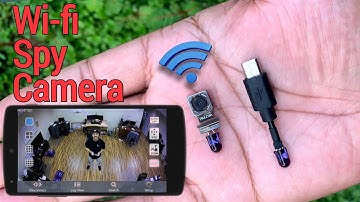 HOW TO MAKE SPY CAMERA AT HOME USINGLED SENSORS