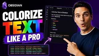 How I Colorize a Text Like a Pro in Obsidian (2026 Step by Step Guide)