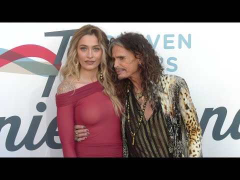 Paris Jackson And Steven Tyler On The Red Carpet At Steven Tyler S 7th Annual GRAMMY Awards Party 