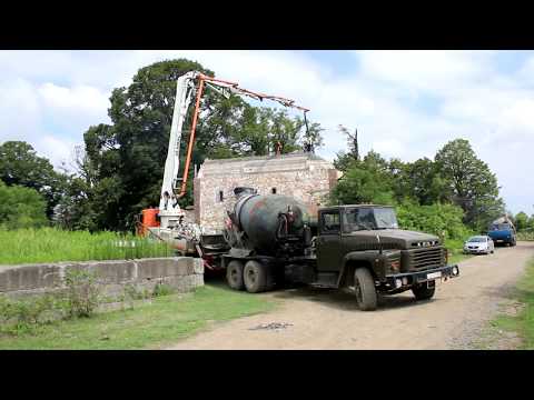 გურიფულის ტაძრის გუმბათის მშენებლობა