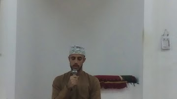 تلاوة في منتهى الجمال بصوت المنشد أنور المعمري