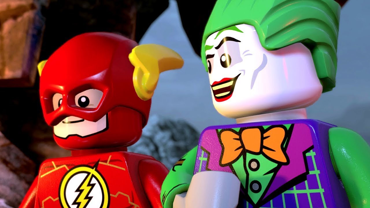 LEGO DC Super-Villains Walkthrough Part 12 - T. Rex Mech Boss Fight