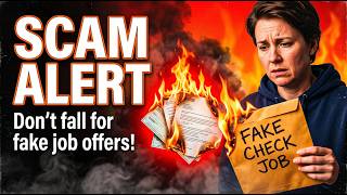 Fake Check Mailing Job Scam WARNING: How It Tricks You