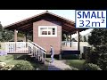 SMALL HOUSE  DESIGN 8 x 4 meters💒 4x8 Simple LOW BUDGET HOME ( 40 SQM ) 4x8m TINY BUNGALOW 1 Bedroom