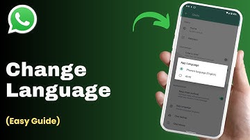 How To Change WhatsApp Language